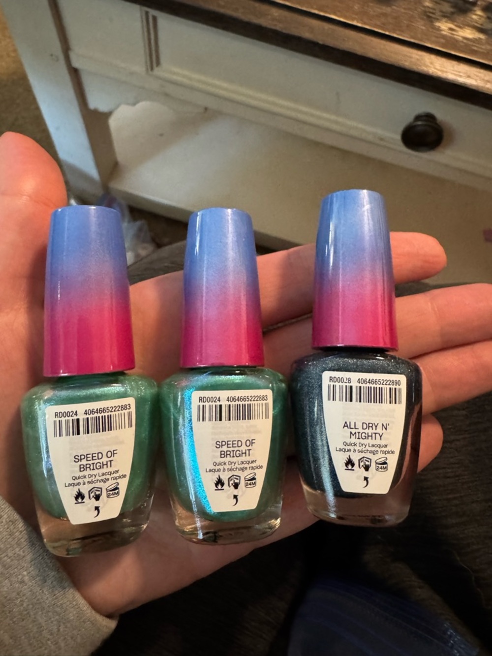 OPI RapiDry Assorted Nail Polish Lot - Picture 2 of 6